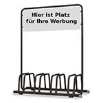 Werbefahrradständer