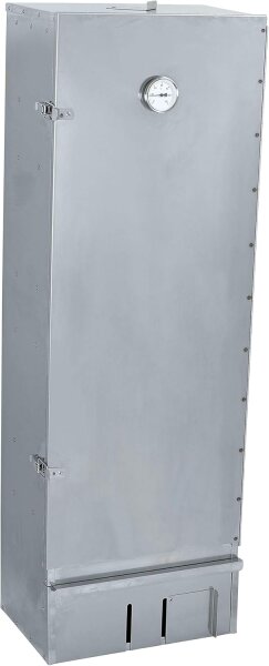 Massiver Edelstahl Räucherofen/Räucherschrank 120 cm Höhe