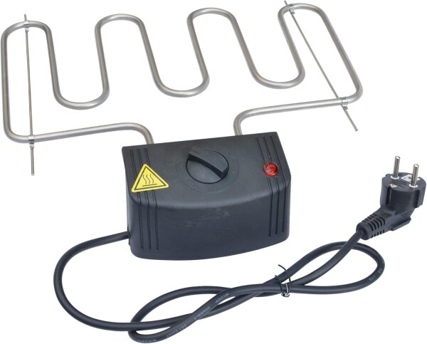 Elektro Heizung für Räucherofen mit breiter Halterung
