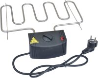 Elektro Heizung für Räucherofen mit breiter...